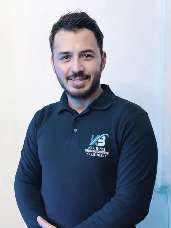 Michele Cimino, responsabile Kill Bugs