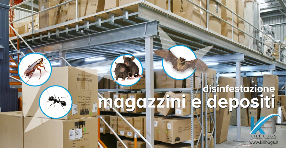 Disinfestazione Depositi e impianti Palermo