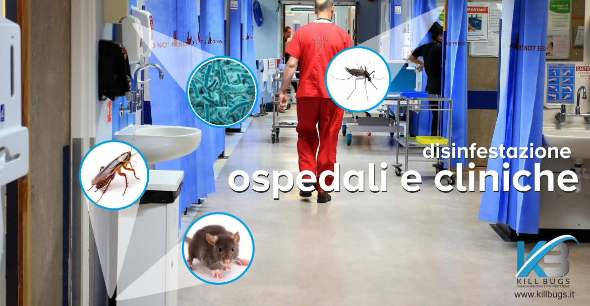 Disinfestazione Ospedali e cliniche Palermo
